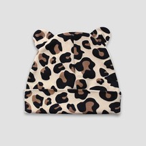 Baby Ears Beanie Hat Leopard Print - £11.62 GBP