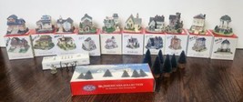 Liberty Falls Americana Collection Lot of 12 in Box Vtg School Prairie Church - £37.15 GBP