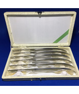 Vintage Japanese spreader knife set 1980&#39;s original owner! - $35.64