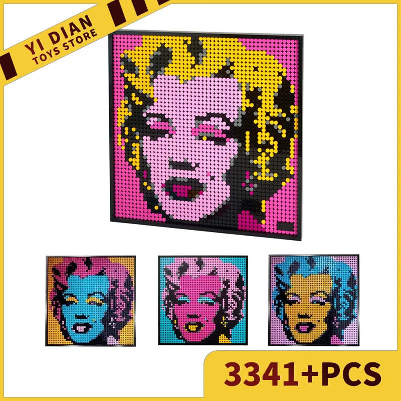 Building blocks painting actress bricks picture plastic toys 31197 adult children gifts thumb200