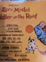 Fiddler on the Roof 1964 Original Broadway Cast Cd - £9.58 GBP