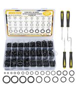 1290 PCS  Rubber 24 Size Universal Rubber  O Ring Assortment Kit, with P... - $13.99