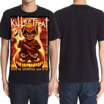 KND Trick &#39;r Treat Killer Sam Pumpkin Horror Movie Halloween Mens T-Shirt Black - £17.50 GBP