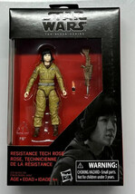 Resistance Tech Rose Star Wars Black Series The Last Jedi Action Figure NIB New - £9.42 GBP