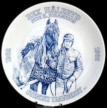 Svane Porcelain Plate 1982 Swedish Trotting Derby Horse Race Winner Rex Håleryd - £14.90 GBP
