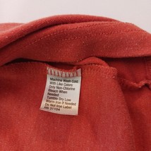 Saddlebred Crewneck Men's Blunt Red Cotton Blend Short Sleeve T-Shirt Size XL image 5