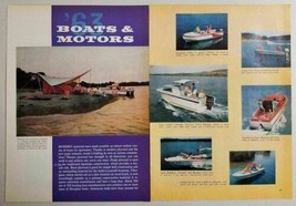 1963 Magazine Photos Boats &amp; Motors 4 Pages New for &#39;63 - $12.19