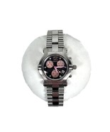 Renato Chronograph Watch Beauty Collection Black &amp; Pink Face Diamonds on... - $15,792.97 MXN