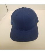 Vintage New Era Pro Model Fitted Size 6 5/8 Blue Blank Hat, NOS - £13.91 GBP