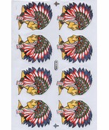 AU186 American Indian Scooter Sticker Decal Racing Tuning Size 27x18 cm/... - $5.47 CAD