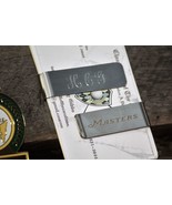 Masters Small Engraved Money Clip - Beautiful Three Initials Free - $8.56