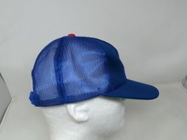 Vintage 1980s 70s Chicago Cubs Snapback Mesh Trucker Baseball Hat Cap ML... - £19.00 GBP