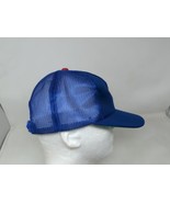 Vintage 1980s 70s Chicago Cubs Snapback Mesh Trucker Baseball Hat Cap ML... - £19.05 GBP