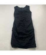 Eileen Fisher Womens Dress Black Size 12 Sleeveless Round Neck Knee Length - $49.14 CAD