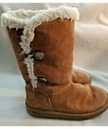 KOOLABURRA BY UGG Boots faux fur, KIDS KINSLEI TALL 1096443 K CHESTNUT S... - £17.57 GBP