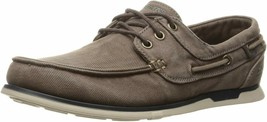 Men&#39;s Skechers Relaxed Fit: Eris-Inaldo Boat Shoes, 64763 /BRN Size 11.5 Brown - £55.91 GBP
