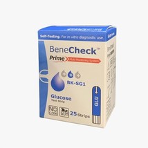 Free Shipping Benecheck Prime Test Strips Total Glucose - £35.09 GBP