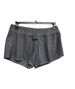 Champion Women&#39;s Athletic Shorts Cotton Jersey Style Dark Gray Size L - $13.20 CAD