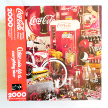 Springbok Coke Adds Life to Everything Nice 2000 pc Jigsaw Puzzle Coca C... - $348.67 MXN