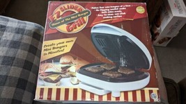 EZ SLIDER GRILL Mini Burgers Maker- NIB - £30.13 GBP