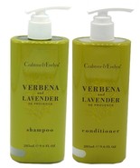 Crabtree &amp; Evelyn Verbena Lavender Shampoo &amp; Conditioner Set 285 ml / 9.... - £47.17 GBP
