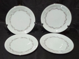 Vintage Noritake Graywood 8&quot; Luncheon / Salad Plate - Set Of 4 - Circa 1960 - $31.66