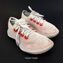 Allbirds TD Tree Dasher Womens Size W8.5 White Red Running Shoes Walking... - $24.99