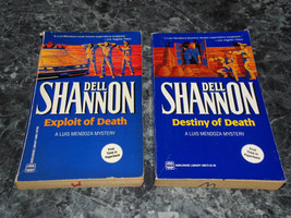 Dell Shannon lot of 2 Luis Mendoza Series Suspense Paperbacks - £3.12 GBP