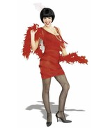 Flapper Dress Gatsby 1920&#39;s 20&#39;s Fancy dress Deluxe Charleston Size M 10... - $23.99