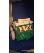 Vintage Johnson &amp; Johnson Stack and Dump Truck Toy Made in USA 1983   - $20.51 CAD