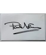 Paul Newman (d. 2008) Signed Autographed 3x5 Index Card - $1,826.76 MXN