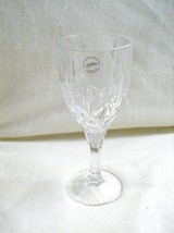 New Gorham Crystal Lady Anne Signature Goblet 8 Inches Tall Holds 11 Ounces - $24.99