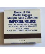 IMPERIAL PALACE ANTIQUE AUTO COLLECTION LAS VEGAS NEVADA USA MATCHBOOK C... - $26.04 CAD