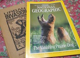 National Geographic Magazine - April 1998, Prairie Dogs - New in Book Ma... - $12.99