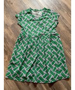 Diane Von Furstenburg x Target Wrap Dress Vintage Weave Green Size XS 4/... - $16.39