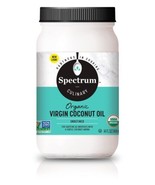 Spectrum Coconut Oil, Organic Unrefined, 14 Ounce Tub (Pack of 3) - $49.89