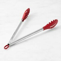 Stainless-Steel Silicone Pasta Locking Tongs - $46.42