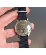 Vintage Olma Super Tropical Black Dial Military Style Watch 35mm - $4,467.58 MXN