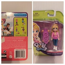 Polly Pocket Skate Rockin Polly Mattel New in Package Skateboard Skater Age 4+ - $13.77