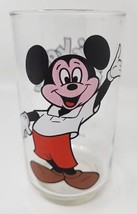 Vintage Mickey Mouse Club Drinking Glass Walt Disney Productions W3 - £11.79 GBP