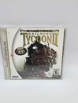 Railroad Tycoon II 2 Sega Dreamcast - COMPLETE - Tested / Working CIB Game - $19.99