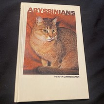 VTG 1980 Abyssinians Cat Care Book by Ruth Zimmerman -- TFH Publications - £5.21 GBP