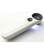 40X Hi power Handheld Jewelers LOUPE LED illuminated magnifier MAGNIFYIN... - $24.22