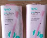 Quip Smart Electric Toothbrush All-Pink Metal -Soft Brush Head ☝Package ... - $54.23