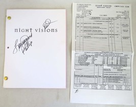 2000 NIGHT VISIONS &quot;Dead Air&quot; Script Signed By Lou Diamond Phillips RARE - £58.39 GBP