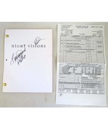 2000 NIGHT VISIONS &quot;Dead Air&quot; Script Signed By Lou Diamond Phillips RARE - $1,413.49 MXN
