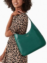 Kate Spade Aster Deep Jade Leather Shoulder Bag WKR00567 NWT Dark Green $399 FS - £118.98 GBP