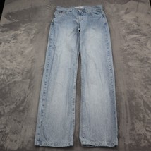 Tommy Hilfiger Pants Womens 2L Blue Boyfriend Mid Rise Light Wash Denim Jeans - £20.55 GBP