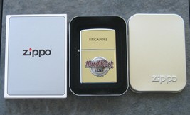 Hard Rock Cafe SINGAPORE, Republic of Singapore Zippo Lighter 1999 - $736.88 MXN
