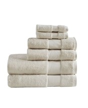 Madison Park Signature Turkish Cotton Solid 6-pc. Solid Bath Towel Set T4101624 - £67.25 GBP